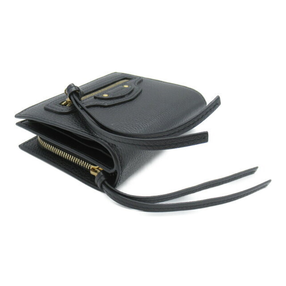 Balenciaga leather black fold bi wallet - Picture 3 of 10